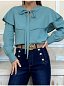 Blusa Cintia Turquesa